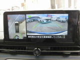 上から見下ろすようにピッタリ駐車、アラウンドビュ-モニタ-!