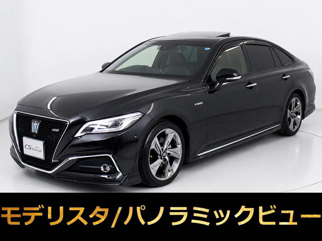 クラウン ハイブリッド 2.5 RS アドバンス サンルーフ 黒革 全周囲カメラ