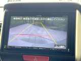 【バックカメラ】駐車時に後方がリアルタイム映像で確認できます。大型商業施設や立体駐車場での駐車時や、夜間のバック時に大活躍!運転スキルに関わらず、今や必須となった装備のひとつです!