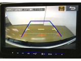 後方の視界を確保するバックカメラを装備