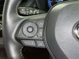 ステアリングスイッチ装備!運転しながら手元でオーディオの操作などができます。