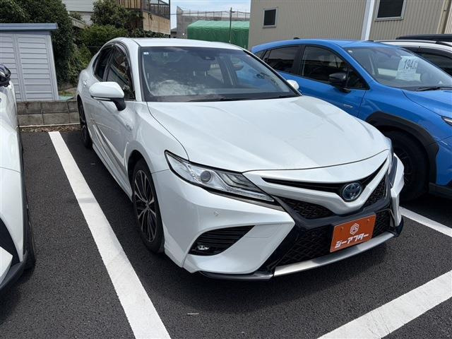 カムリ 2.5 WS レザーパッケージ 禁煙車 純正8インチナビ バックモニター