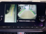 アラウンドビューモニターは前方や側面を映し出すことも可能ですので発進時の確認や幅寄せ離合時などにとても便利です。