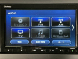 【オーディオ機能】オーディオは、フルセグTVの他にDVD/CDプレーヤーを装備♪もちろんFM/AMラジオもお聞きいただけますよ♪