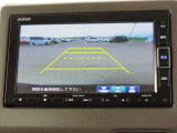 リアワイドカメラシステム!従来の視野に加えて、後方側方を約180&deg;まで見えるワイドビューと、後方を真上から見たような視野で駐車時などに便利なトップダウンビューの3つの視野があります!