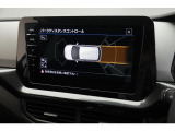 【リヤビューカメラ】【障害物センサー】付き。車庫入れの駐車時に便利な機能です。