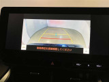 バックギアに入れると、このように後方が映し出されます!最終確認はご自身の目と耳で必ず行ってください!安全第一で!