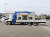 ファイター クレーン 9.7t 増トンワイド クレーン付ハイジャッキ 内寸-長648x幅234x高20
