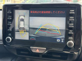 ★全周囲360&deg;モニター★クルマの周囲を直感的に把握。クルマを真上から見ているような映像を。