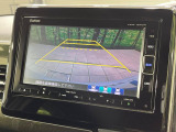 【バックカメラ】駐車時に後方がリアルタイム映像で確認できます。大型商業施設や立体駐車場での駐車時や、夜間のバック時に大活躍!運転スキルに関わらず、今や必須となった装備のひとつです!