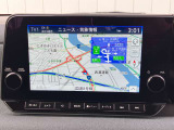 純正ナビは使いやすいです。