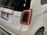 視認性がいいテールランプ。後続車にも存在をアピール。