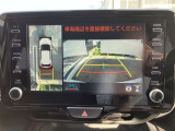 【全周囲モニター】フロント+サイド+バックにカメラが装着されています。車庫入れが苦手な方もこれがあれば安心ですね。