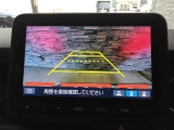 リアカメラがついているので、駐車や後進の際にとても便利です♪