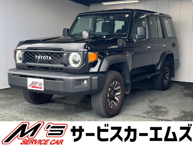 ランドクルーザー70 2.8 AX ディーゼル 4WD 前方ドラレコ メモリーナビ フルセグTV