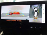 バックガイドモニターを装備しています、車庫入れもラクラクです。パノラミックビューモニターを搭載しています、上からの画像も表示されます。