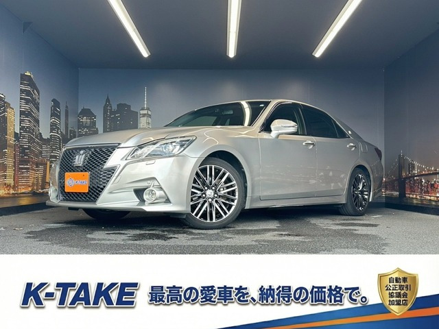 クラウンアスリート 2.5 G (禁煙車)(黒本革シート)(メーカーHDDナビ)(