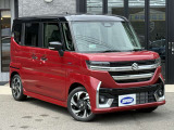 スペーシアカスタム ハイブリッド(HYBRID)  XSターボ 登録済未使用車 シートヒーター