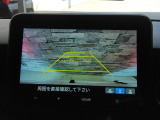 リアカメラがついているので、駐車や後進の際にとても便利です♪