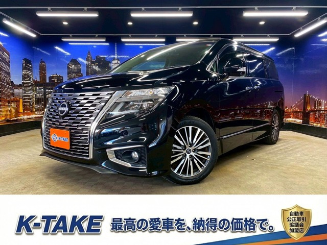 エルグランド 2.5 250ハイウェイスター プレミアム (禁煙車)(後期型)(黒本革シート)(...