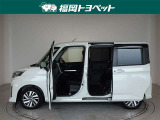 両側パワースライドドア付きだから、狭い駐車スペースなどでの 乗り降りラクラク!小さなお子さまのいるご家庭には嬉しい装備。