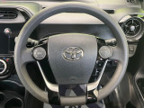 【ステアリングスイッチ】運転中、前方から目線をそらすことなく、オーディオ等の操作が可能な便利機能!安心&快適なドライブを演出してくれます♪