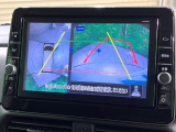 【アラウンドビューモニター】専用のカメラにより、上から見下ろしたような視点で360度クルマの周囲を確認することができます☆死角部分も確認しやすく、狭い場所での切り返しや駐車もスムーズに行えます。