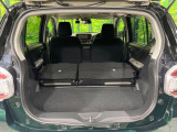普段のお買い物や通勤、送迎等に十分な荷室スペースを確保しております。セカンドシートを倒すと、大きな荷物の積載も可能です♪
