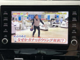 ドライブの休憩時に地デジやDVDの視聴が可能です