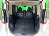 普段のお買い物や通勤、送迎等に十分な荷室スペースを確保しております。セカンドシートを倒すと、大きな荷物の積載も可能です♪