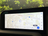 【12.3インチワイドナビ】高級感とインパクトのある大型ワイドナビを装備。各種オーディオ操作はもちろん、横長ワイド画面でのマップ2分割表示など、利便性も高いナビです♪
