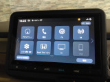 純正ナビが搭載されています。初めての道も安心ですね。Bluetooth接続可能!