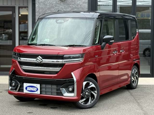 スペーシアカスタム ハイブリッド(HYBRID) XSターボ 登録済未使用車 シートヒーター