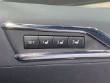 【運転席ポジションメモリー付パワーシート】ワンタッチで記憶させていたシートの前後・リクライニングはもちろん、シートリフターも備えます☆快適なドライブをお楽しみ下さい♪