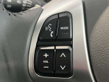 ステアリングスイッチ搭載!ハンドルひとつで手を離さなくても運転中視線をそらさなくても操作が出来て便利です♪