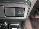 AC100V1500W電源付き!急な停電時に車内で電化製品が使用できます。