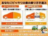 弊社取扱いの残価設定プラン。その名も【らくらくシステム】です。中古車でも取り扱い可能です。詳しくはスタッフまでお申し付けください。