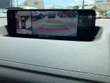 360&deg;ビューモニターでは、両サイドとフロント、バックカメラの合成で、あたかも上空から見下ろした様に周囲を確認して頂けます。駐車場だけでなく、T字路等でも活躍のアイテムです!