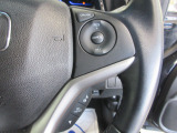 ハンドル右側はクルーズコントロールのスイッチを装備しています。運転中の操作も安心して行えます。