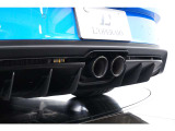 GT3専用装備のスポーツエグゾーストシステム(センターテールパイプ)で4.0リッターNAのサウンドを最大限楽しむ事ができます。
