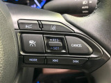 【レーダークルーズコントロール】高速道路での長距離走行が楽に!!自動で速度を保つクルーズコントロールが、衝突軽減システムと連携し、前方の車両を感知して車間を保つように速度調節してくれます!!