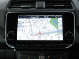 EV専用Nissan Connectナビを装備!スマートフォンとの連携が可能です ♪