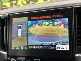 【パノラミックビューモニター】専用のカメラにより、上から見下ろしたような視点で360度クルマの周囲を確認することができます☆死角部分も確認しやすく、狭い場所での切り返しや駐車もスムーズに行えます。