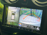 【アラウンドビューモニター】専用のカメラにより、上から見下ろしたような視点で360度クルマの周囲を確認することができます☆死角部分も確認しやすく、狭い場所での切り返しや駐車もスムーズに行えます。