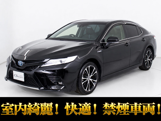 カムリ 2.5 WS レザーパッケージ 黒本革 BSM レーダーC プリクラッシュ