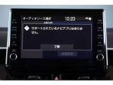 【ディスプレイオーディオ 】 ディスプレイに、オーディオ機能とスマホ連携機能を搭載。*DVD/CDデッキは搭載されていません。