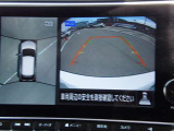 上からの視点で狭い駐車場への駐車などに役立つアラウンドビューモニターです♪