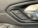 【運転席ポジションメモリー付パワーシート】ワンタッチで記憶させていたシートの前後・リクライニングはもちろん、シートリフターも備えます☆快適なドライブをお楽しみ下さい♪