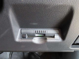 ETC車載器付きです。高速道路の料金所もスムーズに通過できます。
