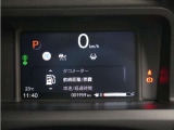 7インチの液晶メーターで、速度表示やHonda SENSING作動表示などを、分かりやすく表示 見やすさを追求したメーターです。